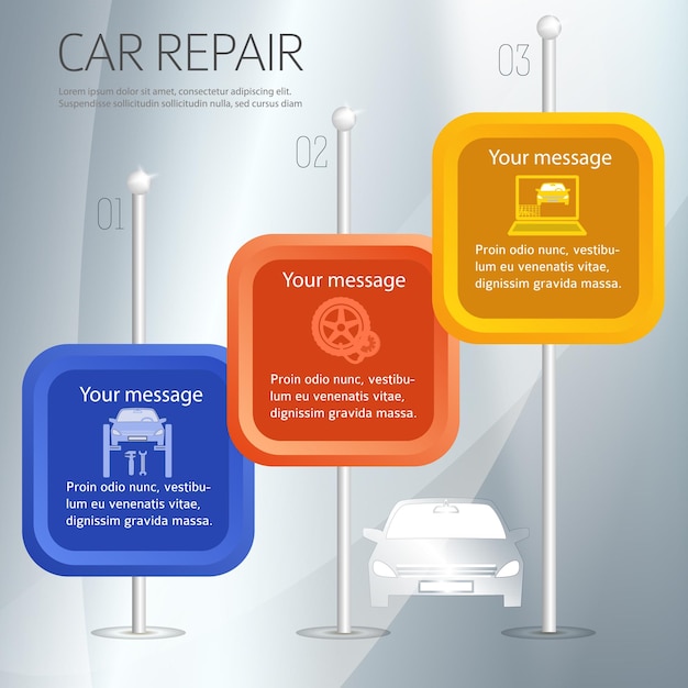 Carrepaircarservicecoverpagebookletsilverbackground