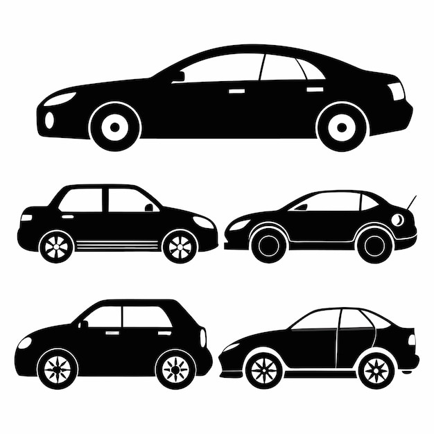 Vector cars icons