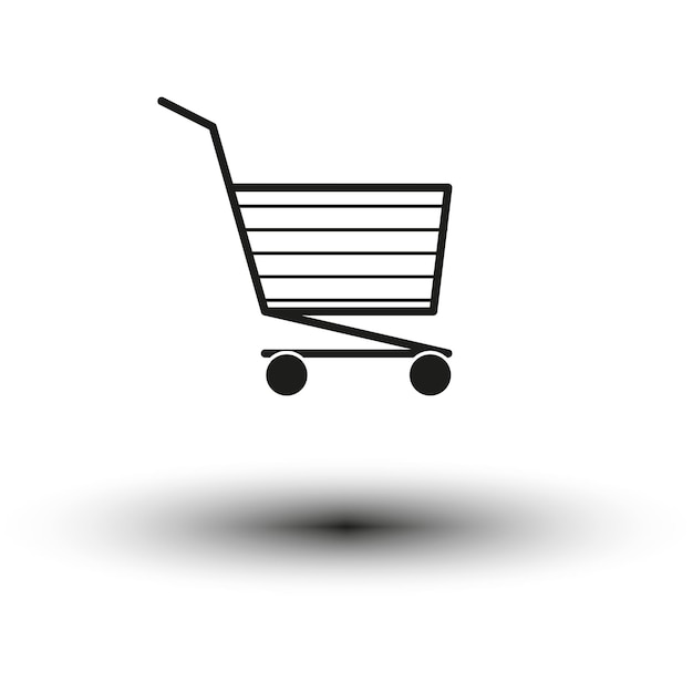 Cart icon Icon for web site Vector illustration EPS10