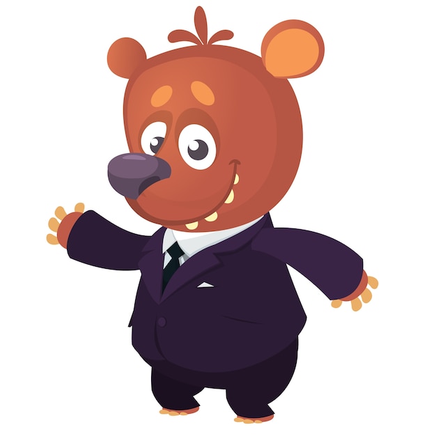 Cartoon bear