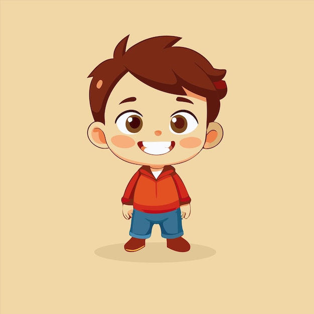 a cartoon of a boy with a shirt that says quot the name of the person quot