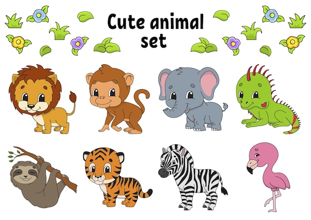 Cartoon character Animal theme