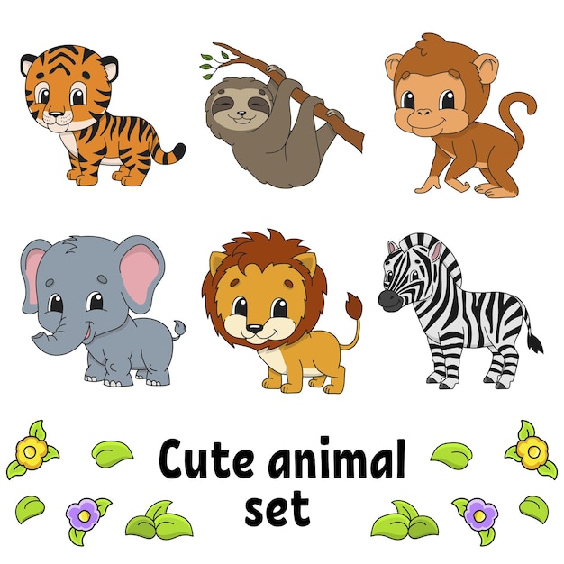 Cartoon character Animal theme