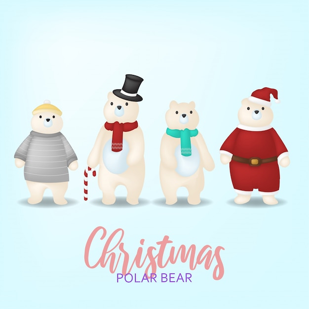 Cartoon Christmas illustrations