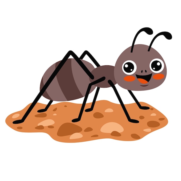 Cartoon Drawing Of An Ant