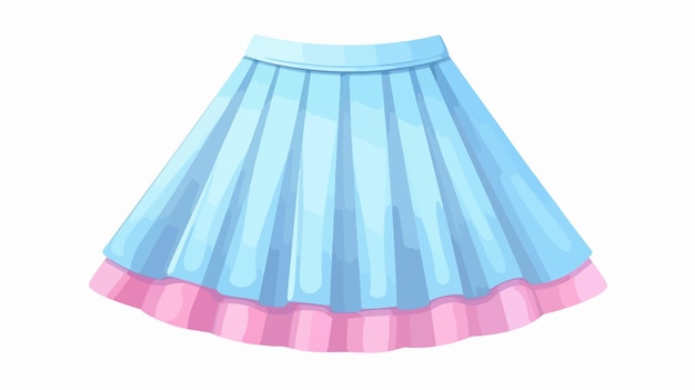 Vector a cartoon drawing of a blue and pink lamp shade