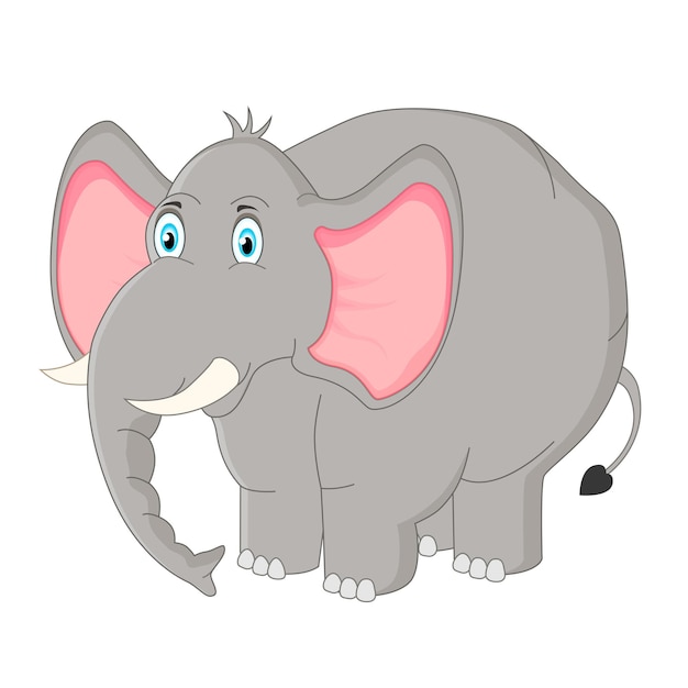 Cartoon elephant