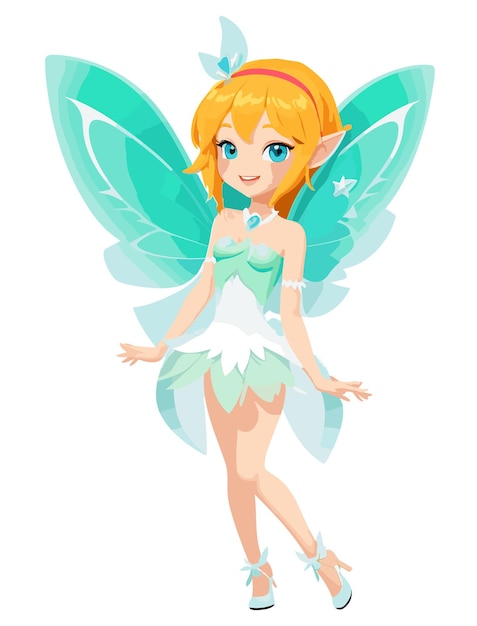 Cartoon Fairy Tale 2D vector Design