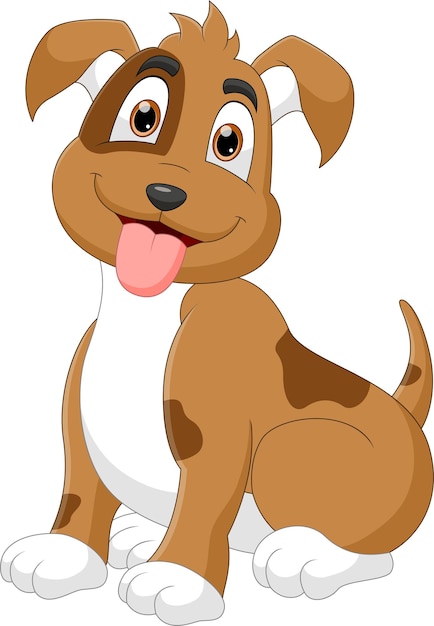 Cartoon funny dog