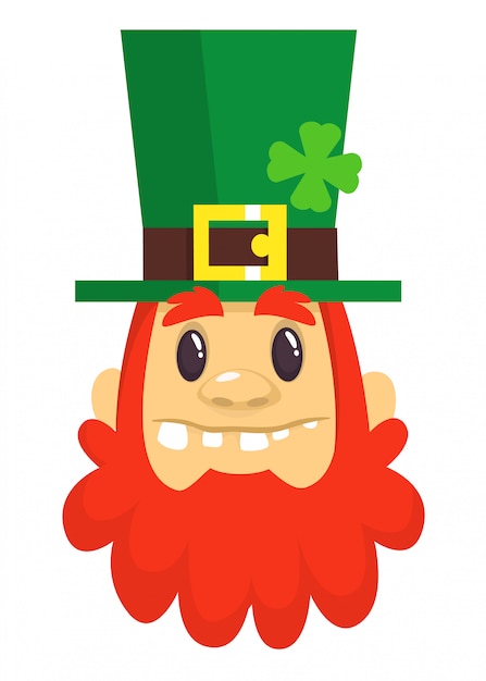 Cartoon funny Leprechaun illustration