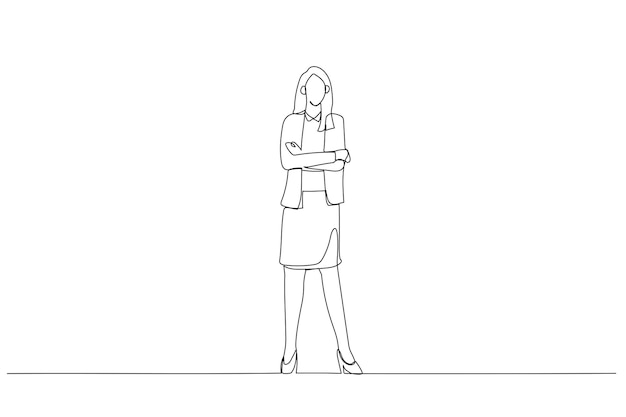 Cartoon of giant hand pull back money from coin stack causing businesswoman to fall down Metaphor for investment risk liquidity market volatility One continuous line art style