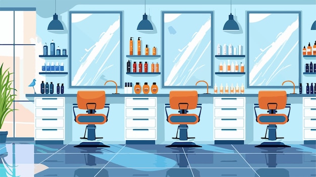 a cartoon illustration of a room with a bar and shelves with bottles of liquor