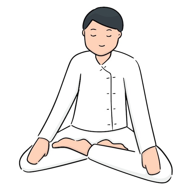 Cartoon meditation