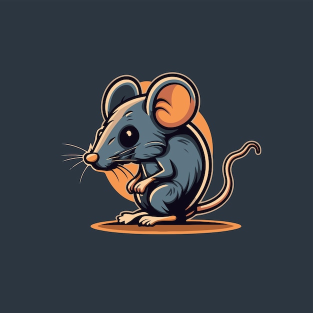 Cartoon mouse Vector illustration of a cute cartoon mouse Cartoon mouse