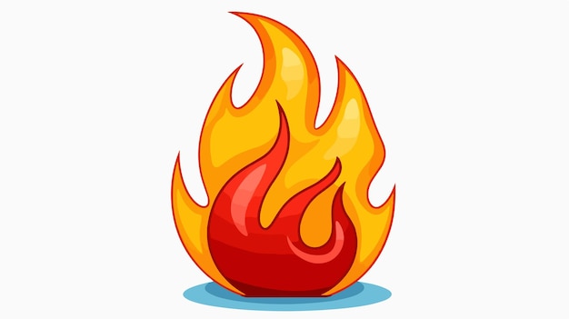 Vector cartoon no fire sign icon vector illustration for safety instructions and warning signs