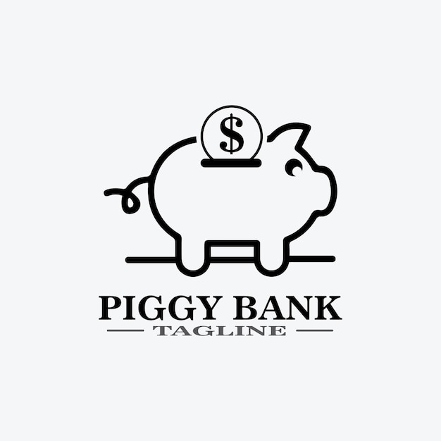 Cartoon pig Design illustration