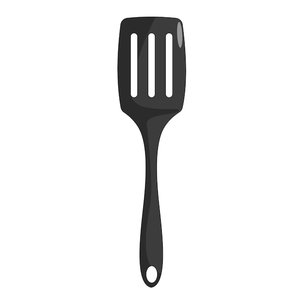 Cartoon spatula design Kitchenware Kitchen utensil Vector illustration