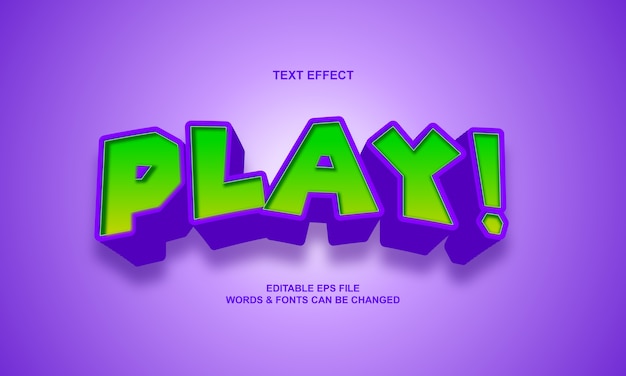 CARTOON TEXT EFFECT