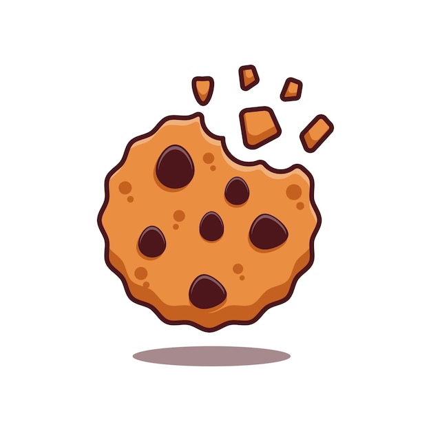 Vector cartoon vector illustration of cookies