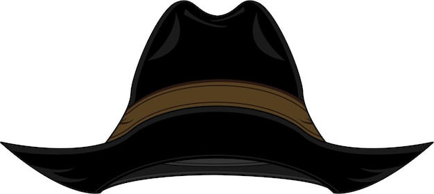 Cartoon Wild West Cowboy Hat