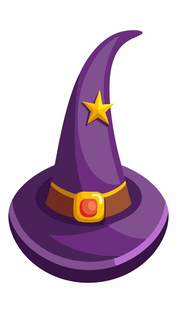 cartoon witch hat clipart