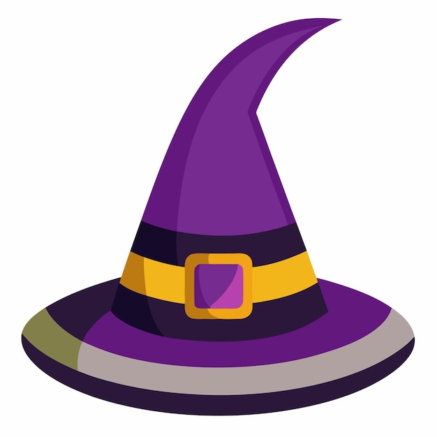 cartoon witch hat clipart