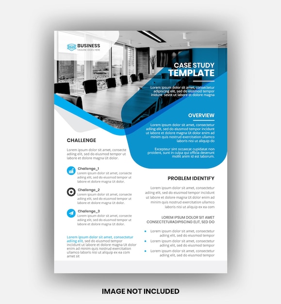 Case Studi flyer template