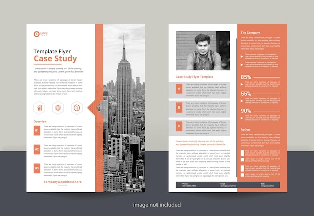 Case study flyers Template