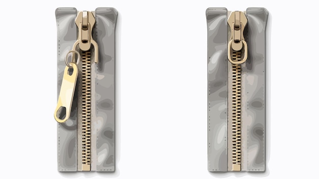 Vector a case with a zipper that says  the number 3  on it