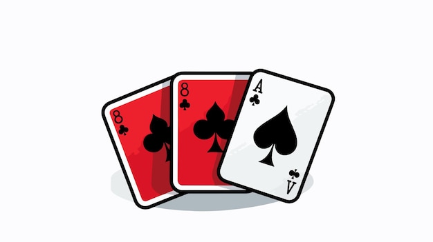 Casino and Cards Game Icon Vector Illustration