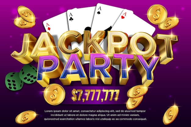 casino game screen display editable text effect