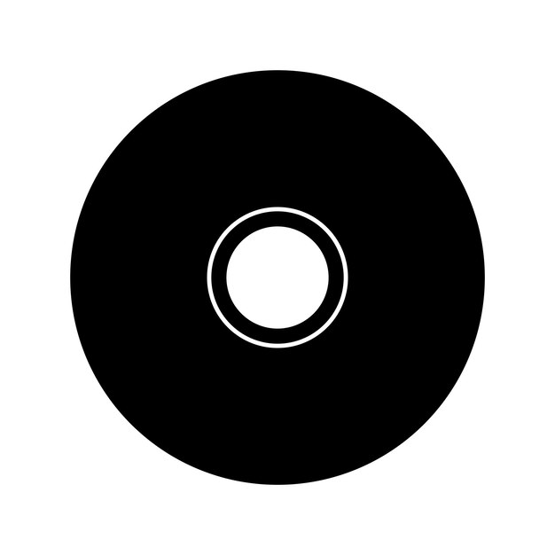 Cassette icon vector