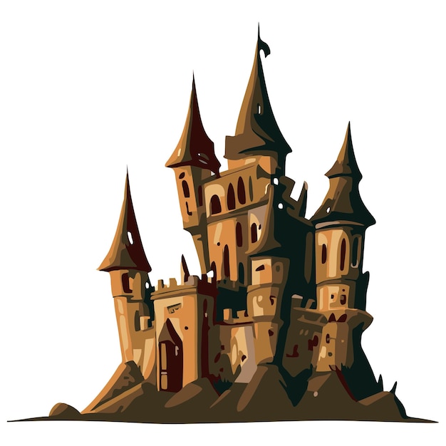 Castle vector 4