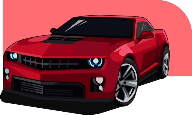 casual sports car vehicle vector design