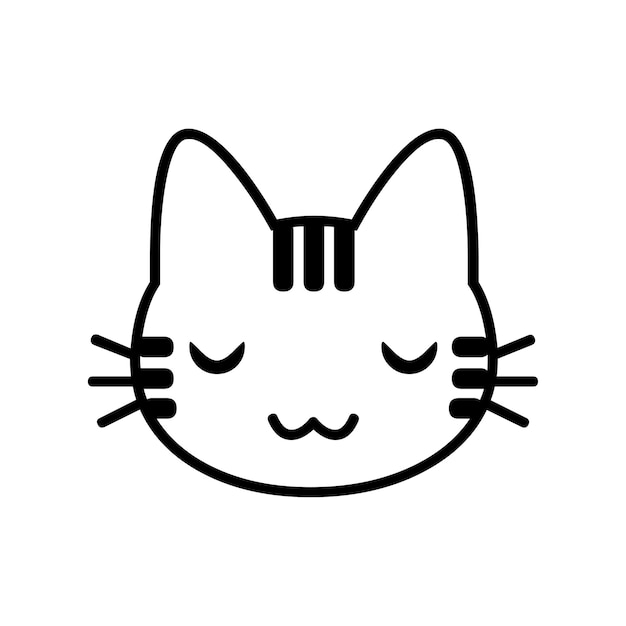 cat animal vector emoji