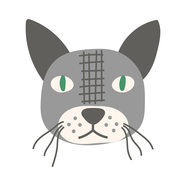 Cat Face Icon Vector illustration