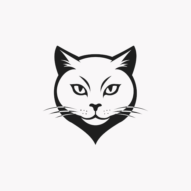 Cat head logo