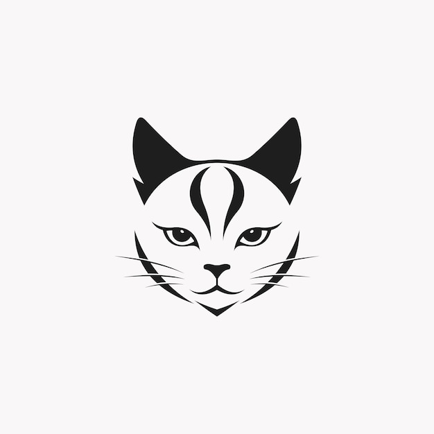 Cat head logo