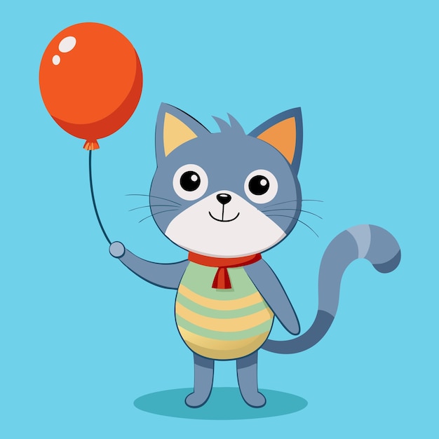 Cat illustration vector