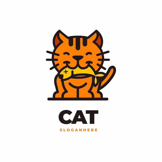 Cat Logo Design