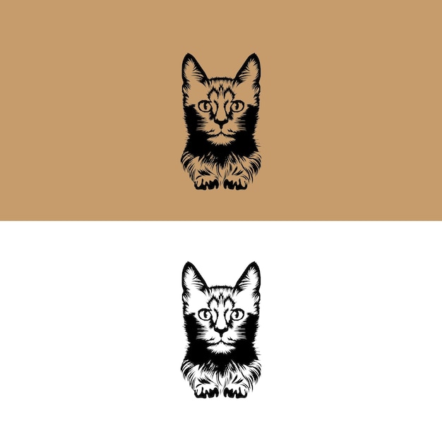 cat logo design