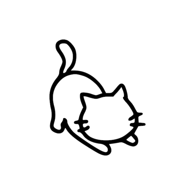 cat logo illustrator