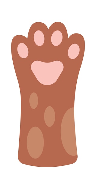 Cat Paws Kitten Leg Vector illustration