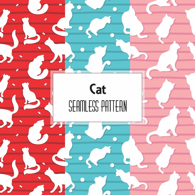 Cat Seamless pattern