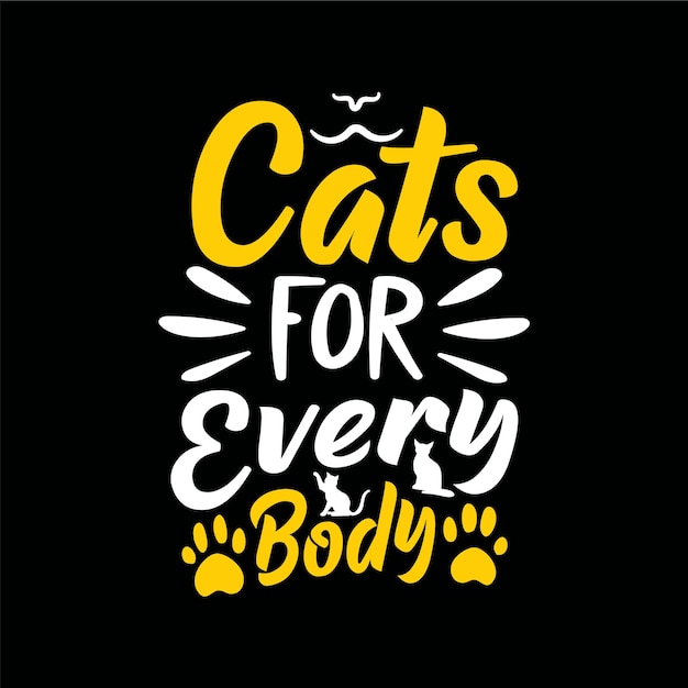 cat t shirt design