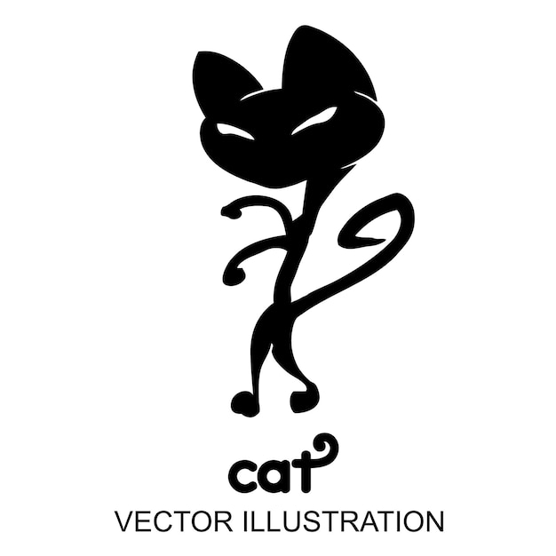 Cat vector illustration designs