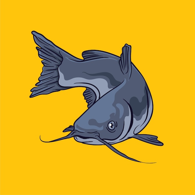 Catfish vector illustration