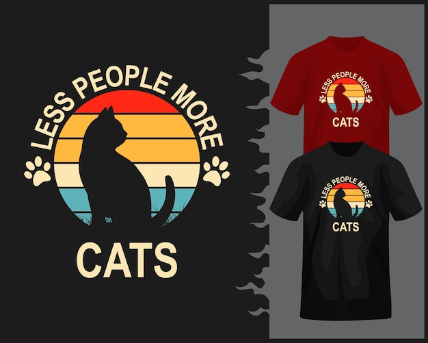 Cats T Shirt Vector Design