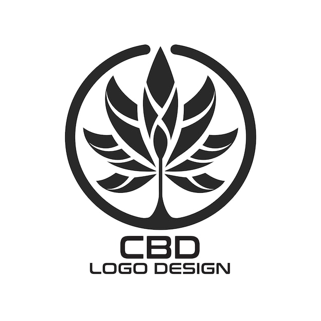 CBD Vector Logo Design