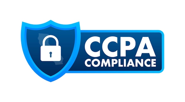 Ccpa great design for any purposes Security vector icon Website information Internet security